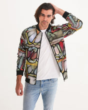 Load image into Gallery viewer, Stainless Glass logo bomber jacket Men's Bomber Jacket