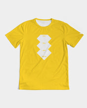 Load image into Gallery viewer, 3 Diamonds Collection Gold Designer Men's T-shirt