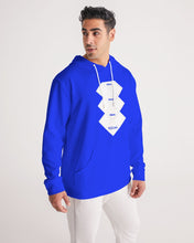 Load image into Gallery viewer, 3 Diamonds Collection Blue hoodie Men's Hoodie