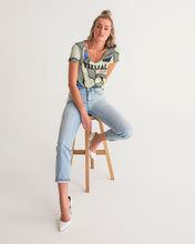 Load image into Gallery viewer, The Virgin Mary stainless design Women's V-Neck Tee