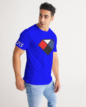 Load image into Gallery viewer, Royal Blue t-shirt Vizual Diamond 523 Collection