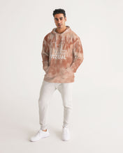 Load image into Gallery viewer, Cream&brown Tie Dye Men's hoodie Men's Hoodie