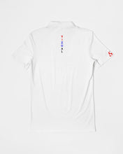 Load image into Gallery viewer, D3 polo white Men's Slim Fit Short Sleeve Polo 523 Collection