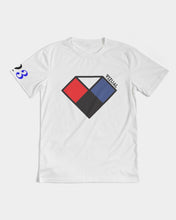 Load image into Gallery viewer, White t-shirt Vizual Diamond Men's Tee 523 Collection