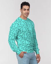 Load image into Gallery viewer, "Vizúal on Repeat" Logo Men's Classic French Terry Crewneck Pullover