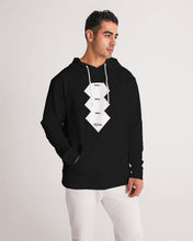 Load image into Gallery viewer, 3 Diamonds Collection Black hoodie Men's Hoodie