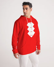 Load image into Gallery viewer, 3 Diamonds Collection Red hoodie Men's Hoodie