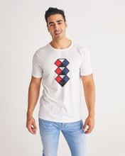Load image into Gallery viewer, 3 Diamonds Collection White original 3 diamonds Men's Designer T-shirt