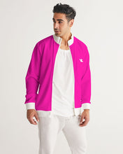 Load image into Gallery viewer, Hot Pink Men's Track Jacket