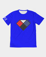 Load image into Gallery viewer, Royal Blue t-shirt Vizual Diamond 523 Collection