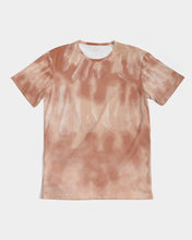 Load image into Gallery viewer, Cream&brown Tie Dye Men's Designer T-shirt Men's Tee