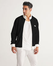 Load image into Gallery viewer, Black Men's Track Jacket