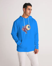 Load image into Gallery viewer, Blue original hoodie blue eye Men's Hoodie Crazy Eye Collection