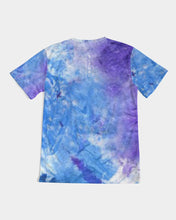 Load image into Gallery viewer, Blue and purple tie dye Designer T-Shirt