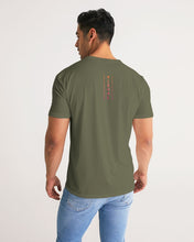 Load image into Gallery viewer, Forest Green Optical Illusion T Shirt Men's Tee