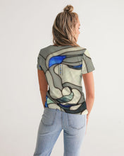 Load image into Gallery viewer, The Virgin Mary stainless design Women's V-Neck Tee