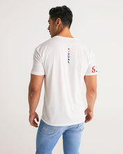 Load image into Gallery viewer, White t-shirt Vizual Diamond Men's Tee 523 Collection