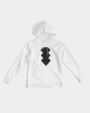 Load image into Gallery viewer, 3 Diamonds Collection White hoodie black diamonds Men's Hoodie