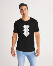 Load image into Gallery viewer, 3 Diamonds Collection Black  Men's Designer T-shirt