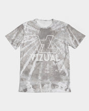 Load image into Gallery viewer, Grey and white tie dye Designer T-shirt Men's Tee