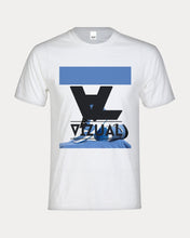 Load image into Gallery viewer, Carolina Blue T-shirt with Navy logo Kids Graphic Tee