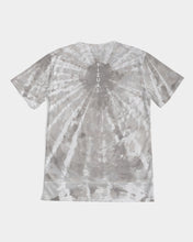 Load image into Gallery viewer, Grey and white tie dye Designer T-shirt Men's Tee