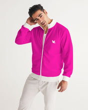 Load image into Gallery viewer, Hot Pink Men's Track Jacket