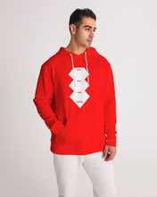 Load image into Gallery viewer, 3 Diamonds Collection Red hoodie Men's Hoodie