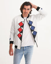 Load image into Gallery viewer, 3 Diamond Collection Red White and Blue bomber jacket Men's Bomber Jacket