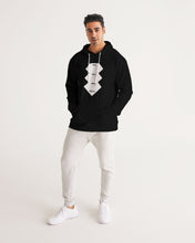 Load image into Gallery viewer, 3 Diamonds Collection Black hoodie Men's Hoodie