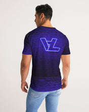 Load image into Gallery viewer, nvlblueneon Brick logo Men's Tee
