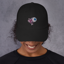 Load image into Gallery viewer, Dad hat Crazy Eye Collection Blue Eye (more colors available)