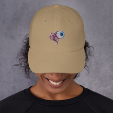 Load image into Gallery viewer, Dad hat Crazy Eye Collection Blue Eye (more colors available)