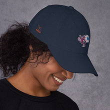 Load image into Gallery viewer, Dad hat Crazy Eye Collection Blue Eye (more colors available)