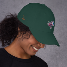 Load image into Gallery viewer, Dad hat Crazy Eye Collection Blue Eye (more colors available)