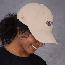 Load image into Gallery viewer, Dad hat Crazy Eye Collection Blue Eye (more colors available)