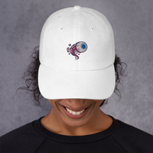 Load image into Gallery viewer, Dad hat Crazy Eye Collection Blue Eye (more colors available)