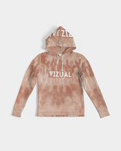 Load image into Gallery viewer, Cream&brown Tie Dye Men's hoodie Women's Hoodie