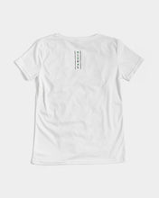 Load image into Gallery viewer, Women's V-neck T-Shirt Celtic Green and Black Logo Women's V-Neck Tee