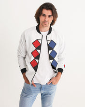Load image into Gallery viewer, 3 Diamond Collection Red White and Blue bomber jacket Men's Bomber Jacket