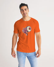 Load image into Gallery viewer, Orange Tee Shirt Purple Eye Men's Tee
