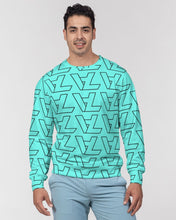 Load image into Gallery viewer, "Vizúal on Repeat" Logo Men's Classic French Terry Crewneck Pullover