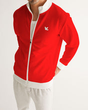 Load image into Gallery viewer, Red Men's Track Jacket