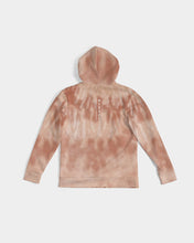 Load image into Gallery viewer, Cream&brown Tie Dye Men's hoodie Men's Hoodie