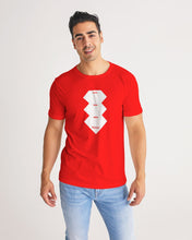 Load image into Gallery viewer, 3 Diamonds Collection Red Men's Designer T-shirt