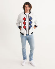 Load image into Gallery viewer, 3 Diamond Collection Red White and Blue bomber jacket Men's Bomber Jacket