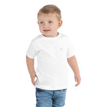 Load image into Gallery viewer, Toddler Short Sleeve Tee Left chest b&g highlighter logo