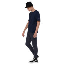 Load image into Gallery viewer, Unisex slim fit joggers White Logo