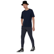 Load image into Gallery viewer, Unisex slim fit joggers White Logo