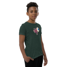 Load image into Gallery viewer, Youth Short Sleeve T-Shirt Crazy Eye Collection (more colors available)